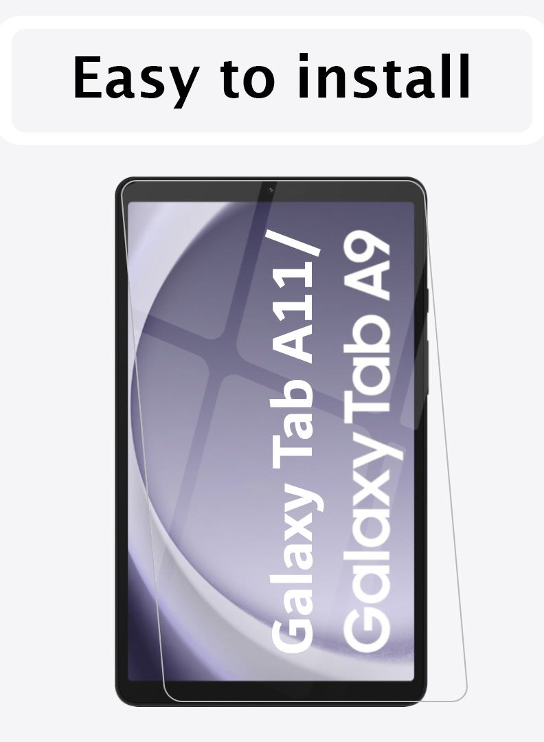 Theodor Screen Protector for Galaxy Tab A11 / A9 8.7 Inch 2025/2023 Release, 9H Hardness Tempered Glass HD Clear Screen Film Guard for 8.7" Galaxy Tab A11/A9 - Image 3